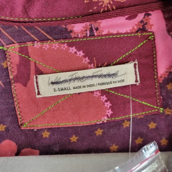 FREE PEOPLE / WTF sleep shirt top Sz XS NEW - Picture 8 of 9